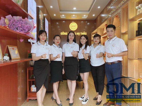 Đồng phục áo thun công ty - Đồng Phục QMI - Bắc Ninh - Công Ty TNHH MTV Sản Xuất Và Thương Mại Quang Minh - QMI